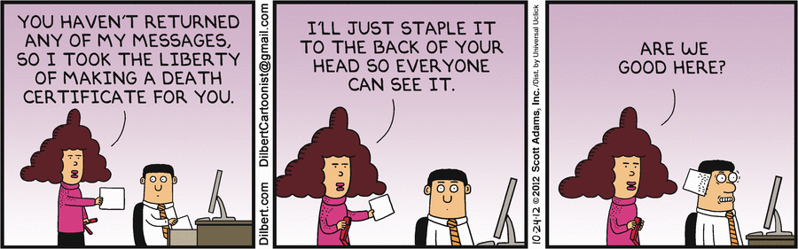 Dilbert Cartoon